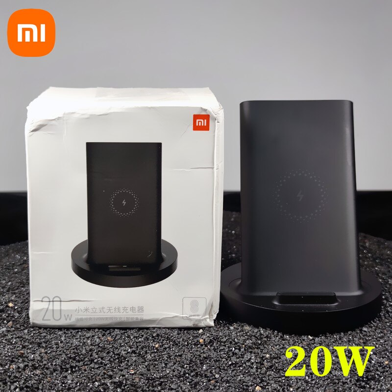 Oryginalna bezprzewodowa ładowarka Xiaomi 20W turbosprężarka opłata 27W ue adapter dla Mi 9 10 zawodowiec mieszać 2S mieszać 3 Qi EPP10W dla iPhone XS XR XS MAX