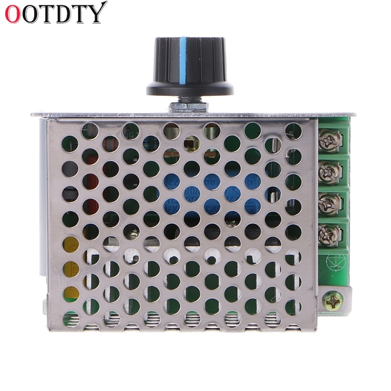 OOTDTY AC Input 220V DC Output 10-210V PWM 220V DC Brush Motor Speed Controller