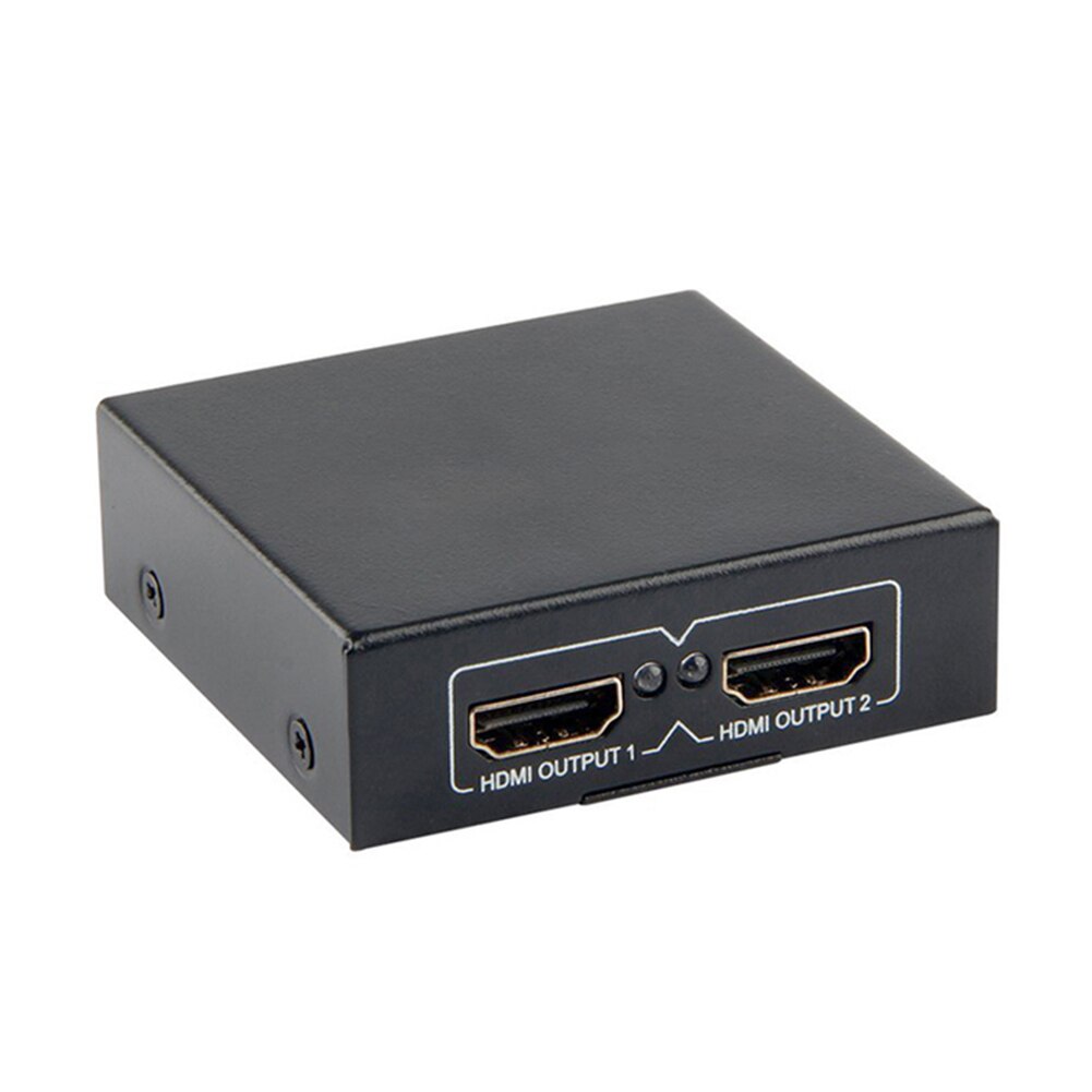 1 Ingang 2 Uitgang 19 Pins Vrouwelijke Hdmi-Compatibel Splitter Vga Video Converter Voor Dvd Speler
