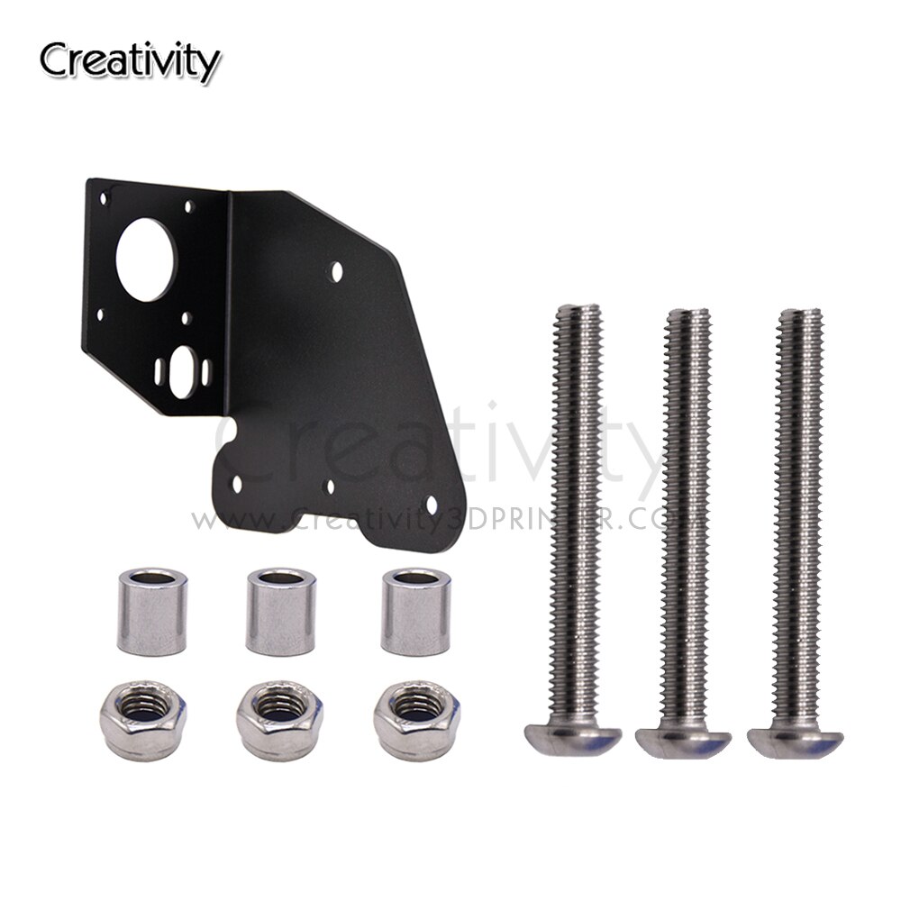 Dual Extruder Dual Z Axis Upgrade Plaat Kit Aluminium Dual Extrusie Mount Voor Creality CR10 CR10S Ender-3 3D Printer Onderdelen