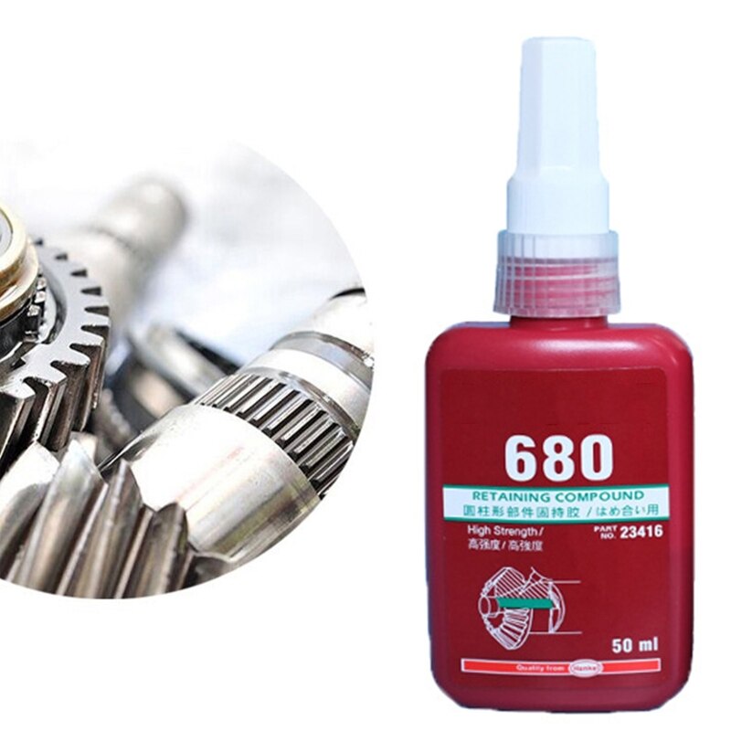 50ml High Strength 680 Anaerobic Adhesive Cylindrical Retaining Adhesive Cylinder Metal Parts Bearing Gear Sealing Glue