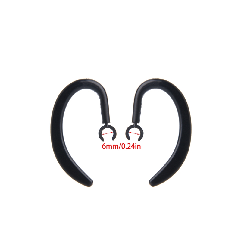 Anti-lost Soft Bluetooth-compatible Earphone Earhook Rubber Rotary Clip Headphone Stand Ergonomic Ear Hook Compact Size