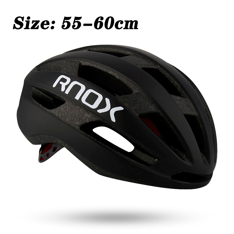 Casco ultraligero de seguridad para bicicleta, moldeado integralmente, para ciclismo de montaña y deportes al aire libre: Negro