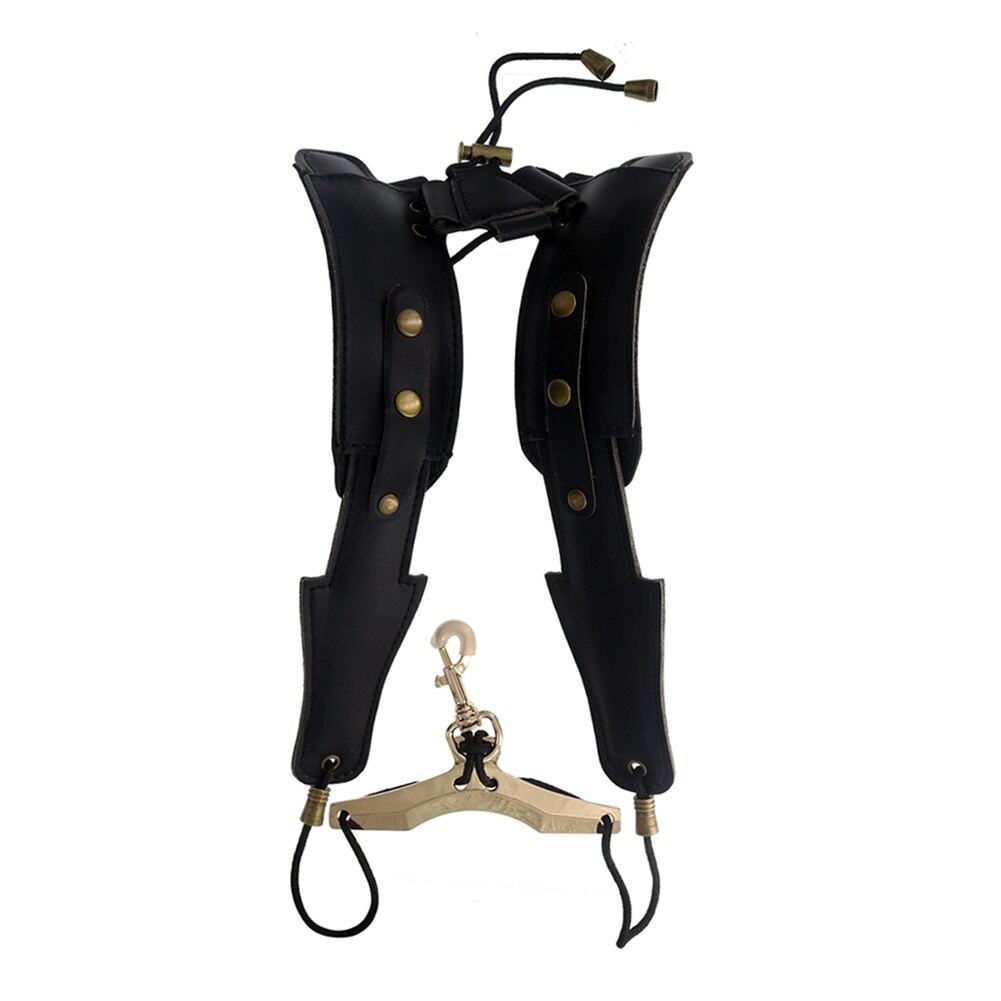 Riem Zachte Professionele Voor Tenor Bariton Sopraan Harnas Klarinet Schouder Accessoires Pu Lederen Saxofoon Draagriem Muziek