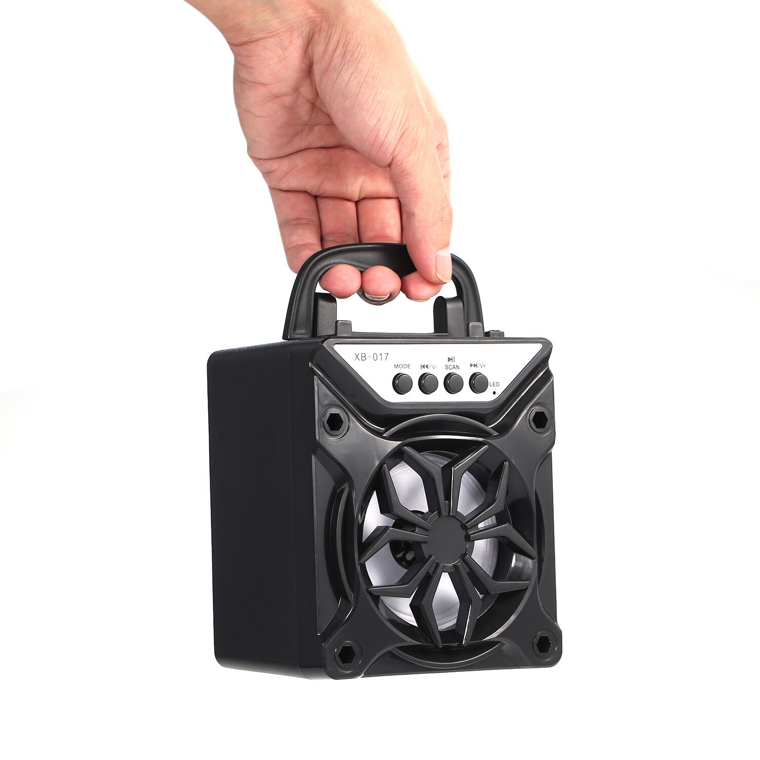 Draagbare Draadloze Bluetooth Outdoor Luidspreker Stereo Fm Radio Led Light Waterdichte Draagbare Outdoor Speaker Met Microfoon