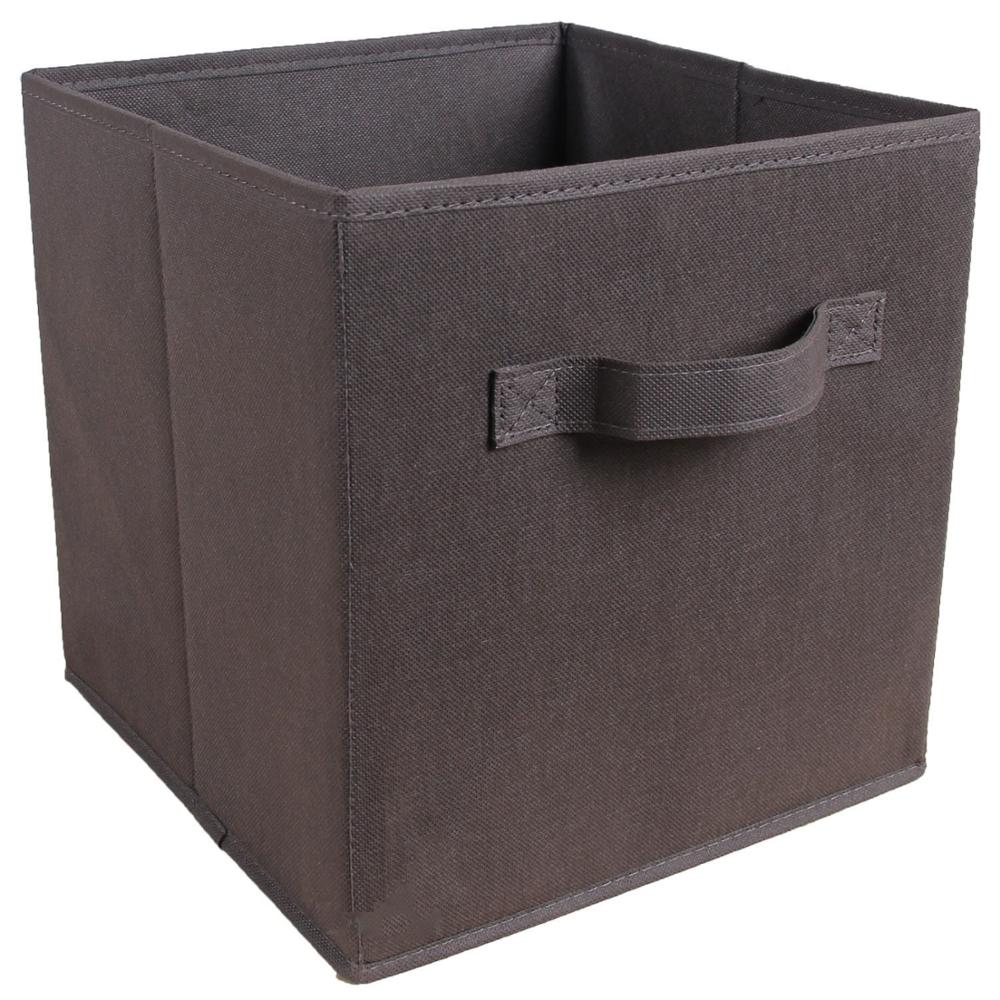 Kubvikbar non-woven tyg förvaringslåda hopfällbar tygförvaring kub korg lådor leksaker organisatör behållare lådor: 14