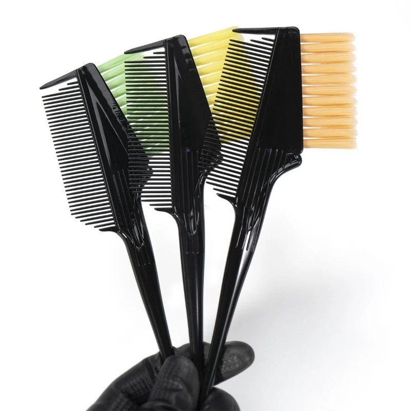1 cepillo para teñir el cabello, cerdas suaves y elegantes, herramienta para teñir el cabello, cepillo para teñir el cabello, accesorios para cepillos de peluquero y salón DIY