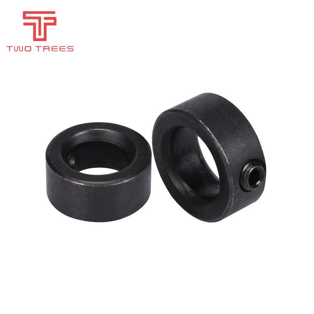 10Pcs Openbuilds Kraag Locker Of Cnc Machine Onderdelen As Lock Ring Kraag 5Mm/6Mm/8mm/10Mm/12Mm Lineaire Extrusie T8 Lood Schroef