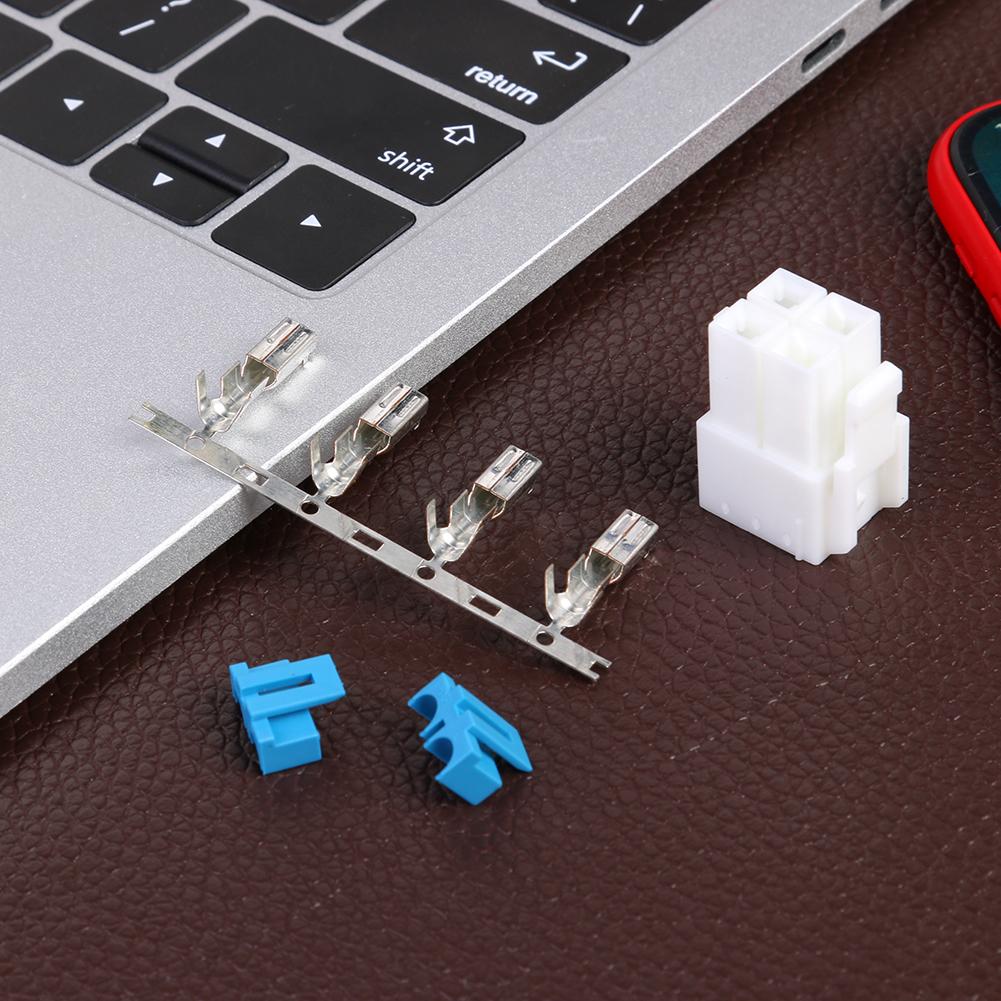 4-Pin Power Connector Plug for Icom IC-7000 IC-7100 IC-7400 IC-7600 Radio