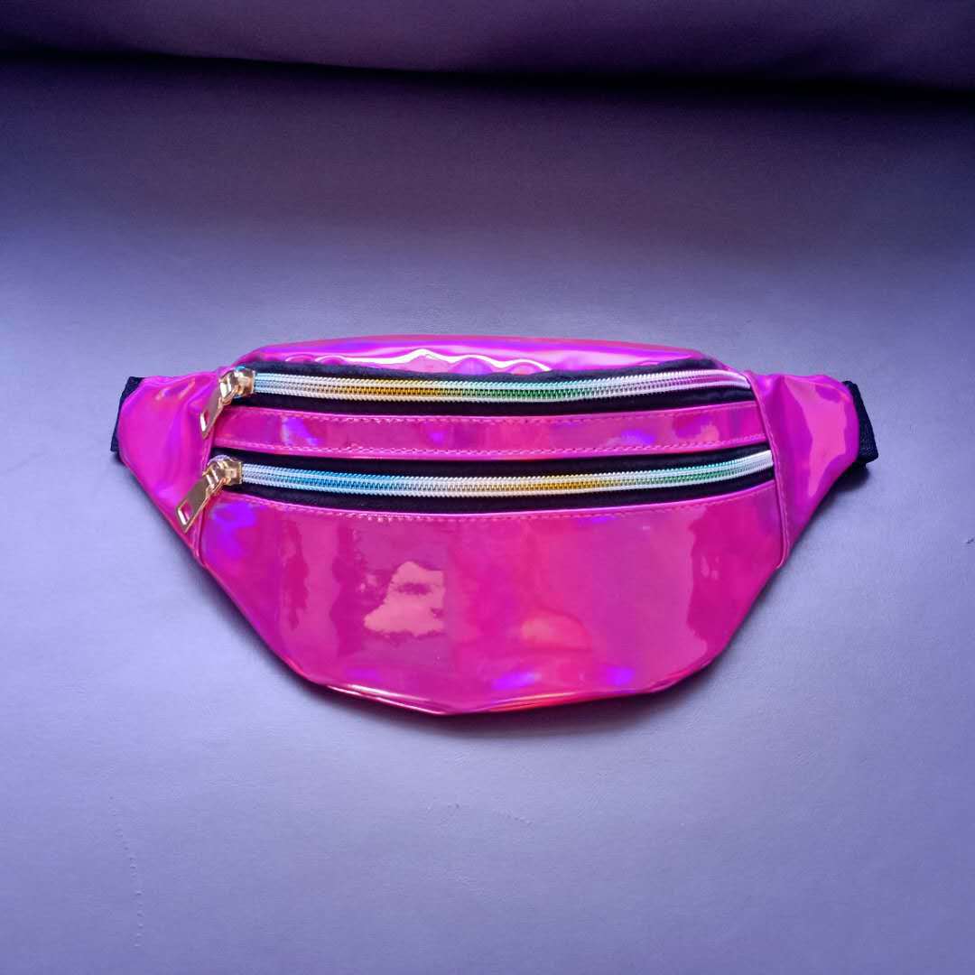 pailletten Druck Taille Tasche Für Art Baby fanny Pack Mädchen Schulter Gürtel Taschen freundlicher Taille Packungen funkeln Telefon beutel