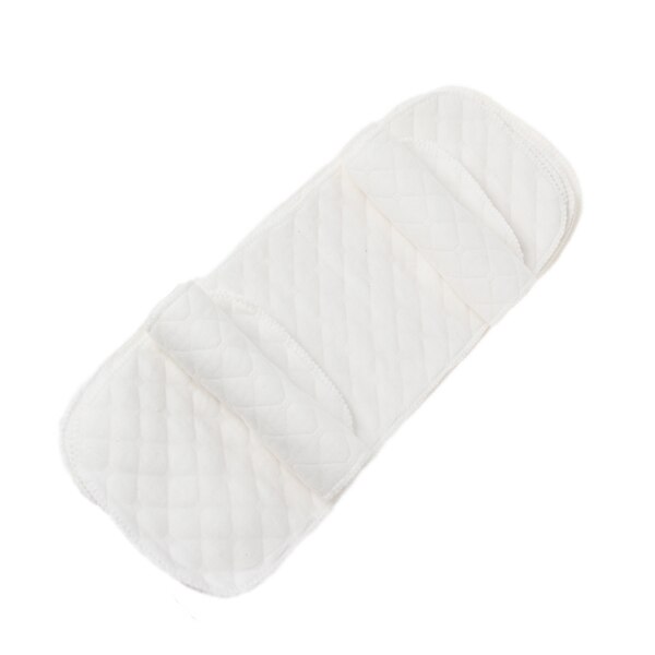 10 Stks/partij 3 Lagen Baby Katoenen Doek Luier Baby Wasbare Herbruikbare Insert Super Absorptievermogen Microfiber Luier Liners