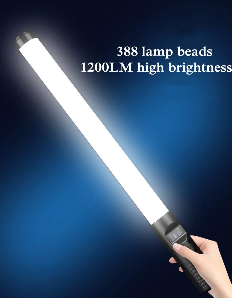 Rgb Kleurrijke Led Stok Vullen Licht Handheld 20W 3000K Led Flash Light Stick Speedlight Fotografische Verlichting