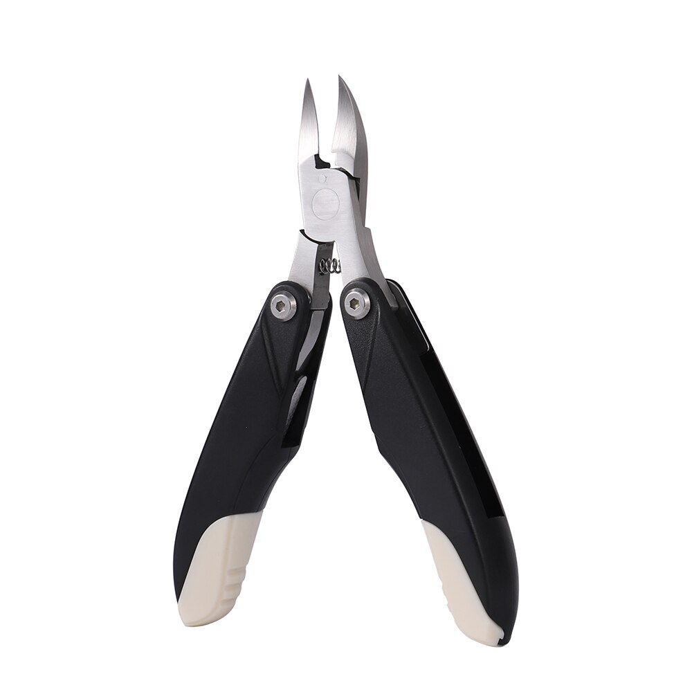 3in 1 Chiropody Podiatry For Nail Ingrown Feet Toe Nail Clippers Trimmer Cutters Paronychia Nippers Stainless Steel: Black