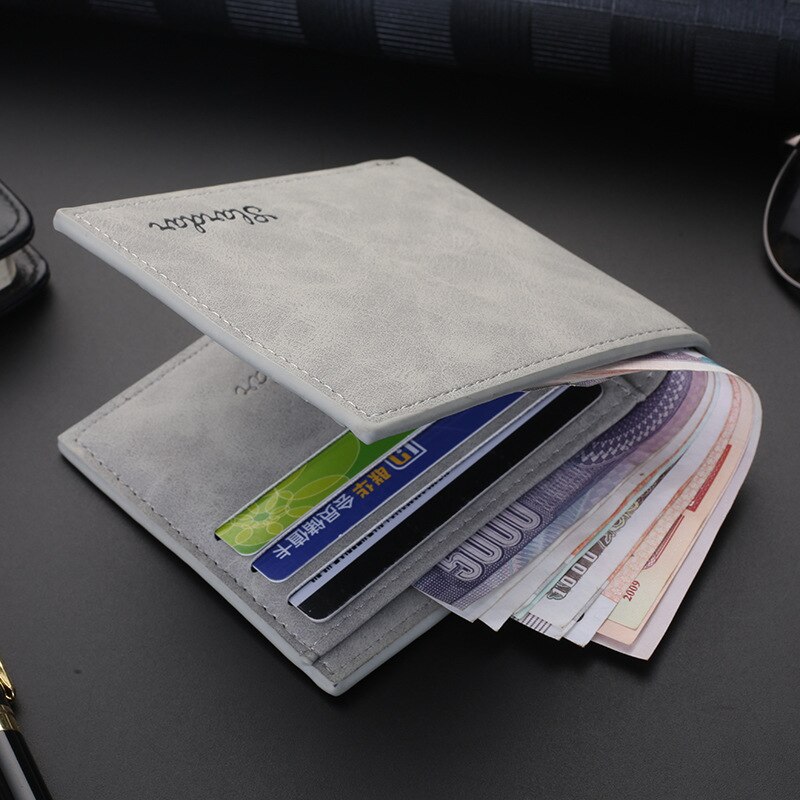 wallets for men short long slim thin for boy men's clutch bag famous billetera men leather purse Card Holder porte feuille homme