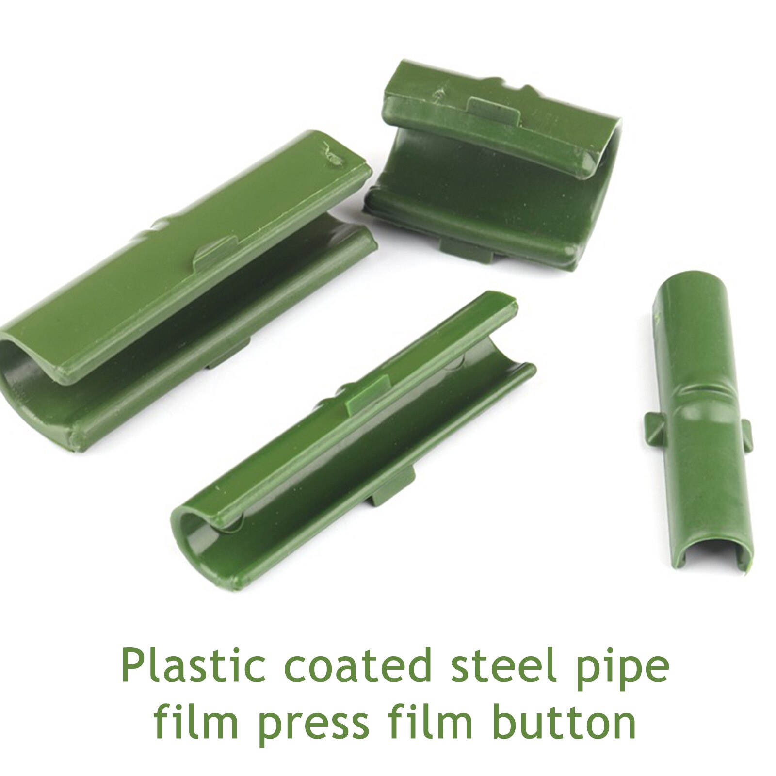 50Pcs Kas Frame Buis Film Klem Tuin Shading Mesh Accessoires Plastic Film Vaste Fittings Tuin Film Klem Gereedschap