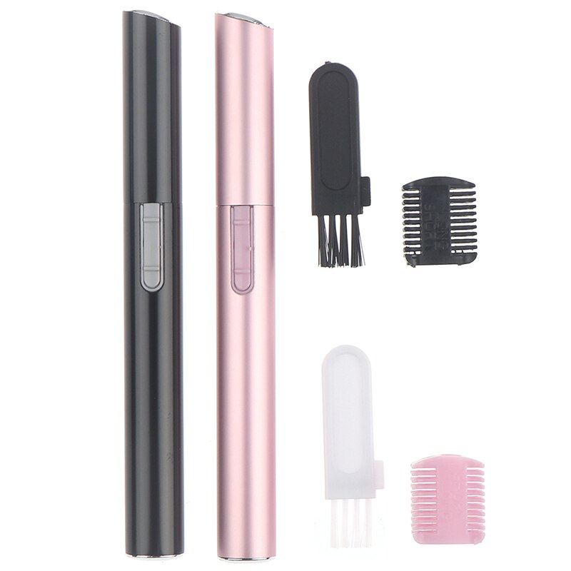 Mini Afeitadora eléctrica portátil para mujeres, máquina de afeitar para cejas, con cuchilla, 2 colores, práctica