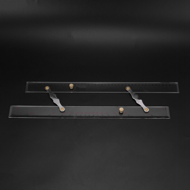 Marine Ruler Parallel Ruler Nautical Charts Parallel Ruler Mapping Points to Pull Parallel Ruler 450MM