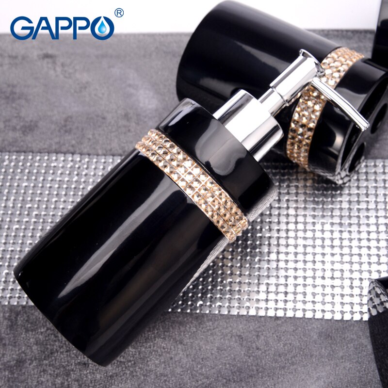 GAPPO liquid soap dispensers bathroom pump resin soaps imported resin Bottle Bath Bathroom accessories soap dispensers