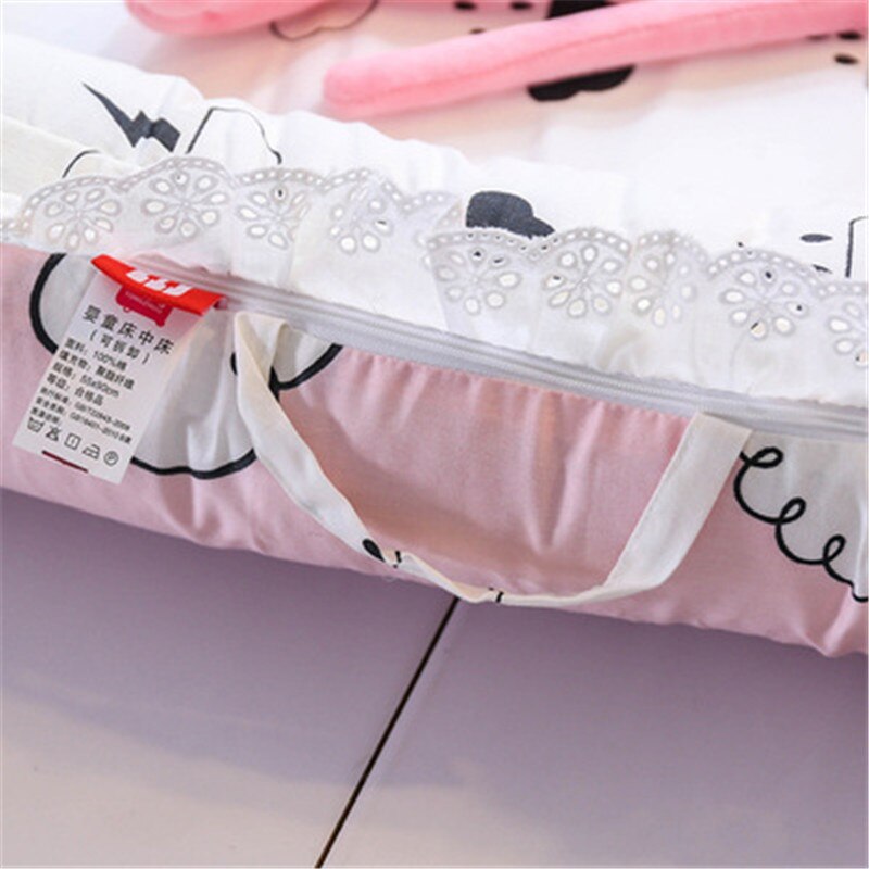 Baby Crib Neonatal Cotton Fiber Lace Simulation Uterus Portable Removable And Washable Isolation Bed Baby Nest