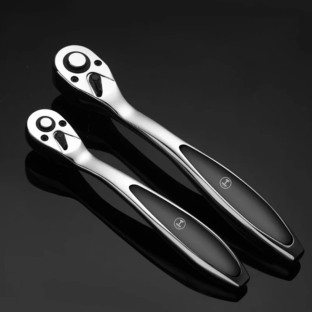 Skrallenøkkel 72- tenners forlengende teleskopiske skraller pipenøkler verktøyplate håndtak verktøysett tilbehør