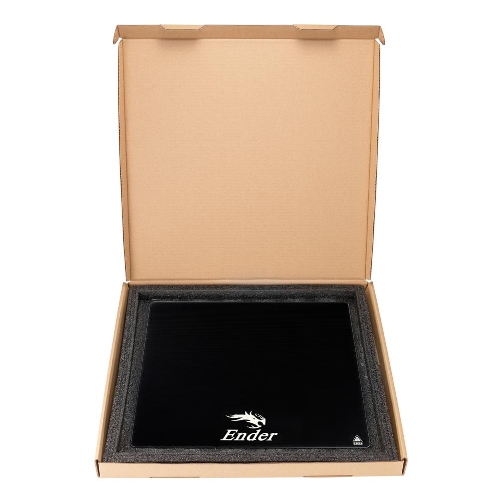 CREALITY Original Tempered Glass Build Plate Platform Hotbed Heated Bed Build Surface 377*370mm For Ender-5 Plus 3D Printer