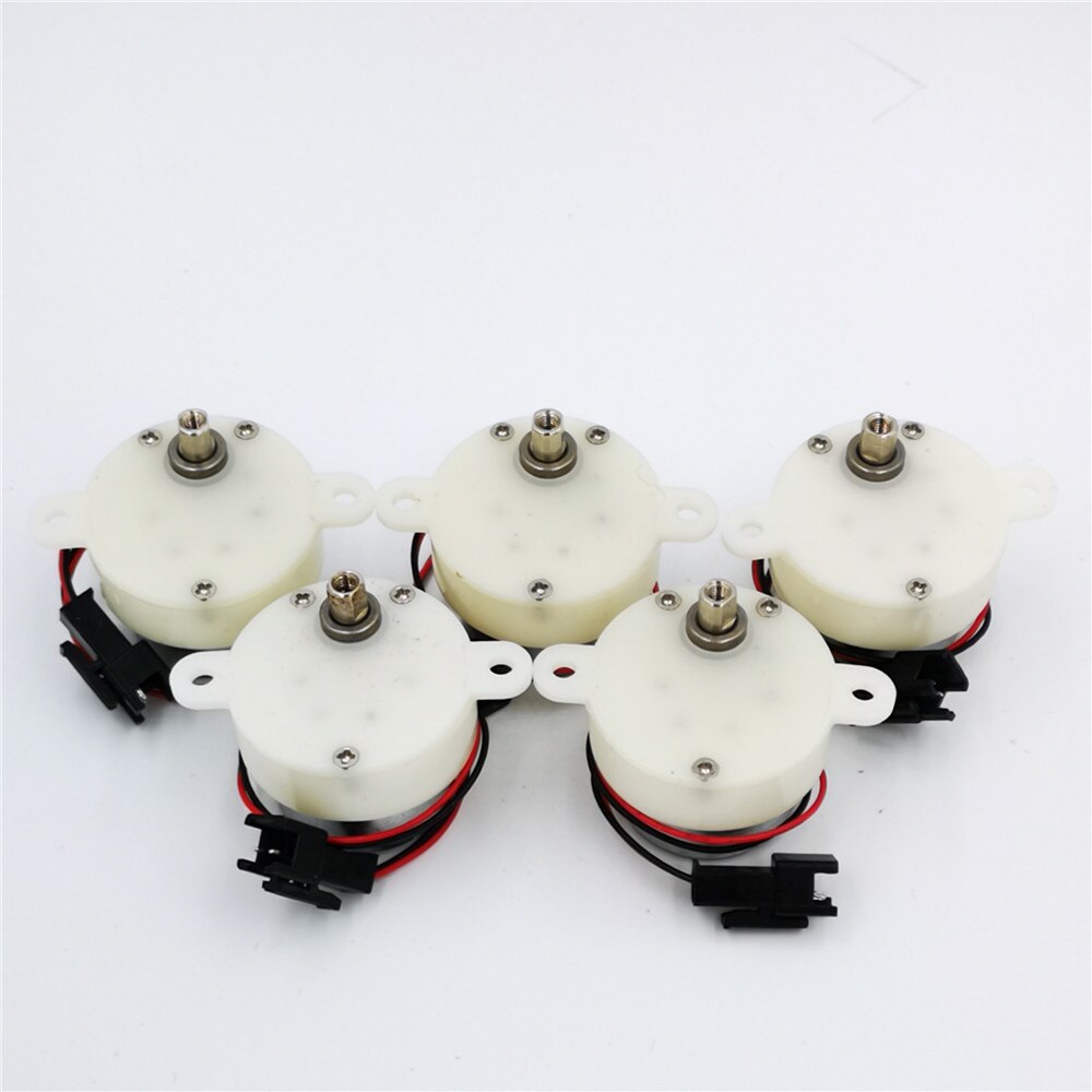 5PCS/LOT 300 miniature geared motor 3-6V gear motor 10-20 rpm Mute High torque Geared motor