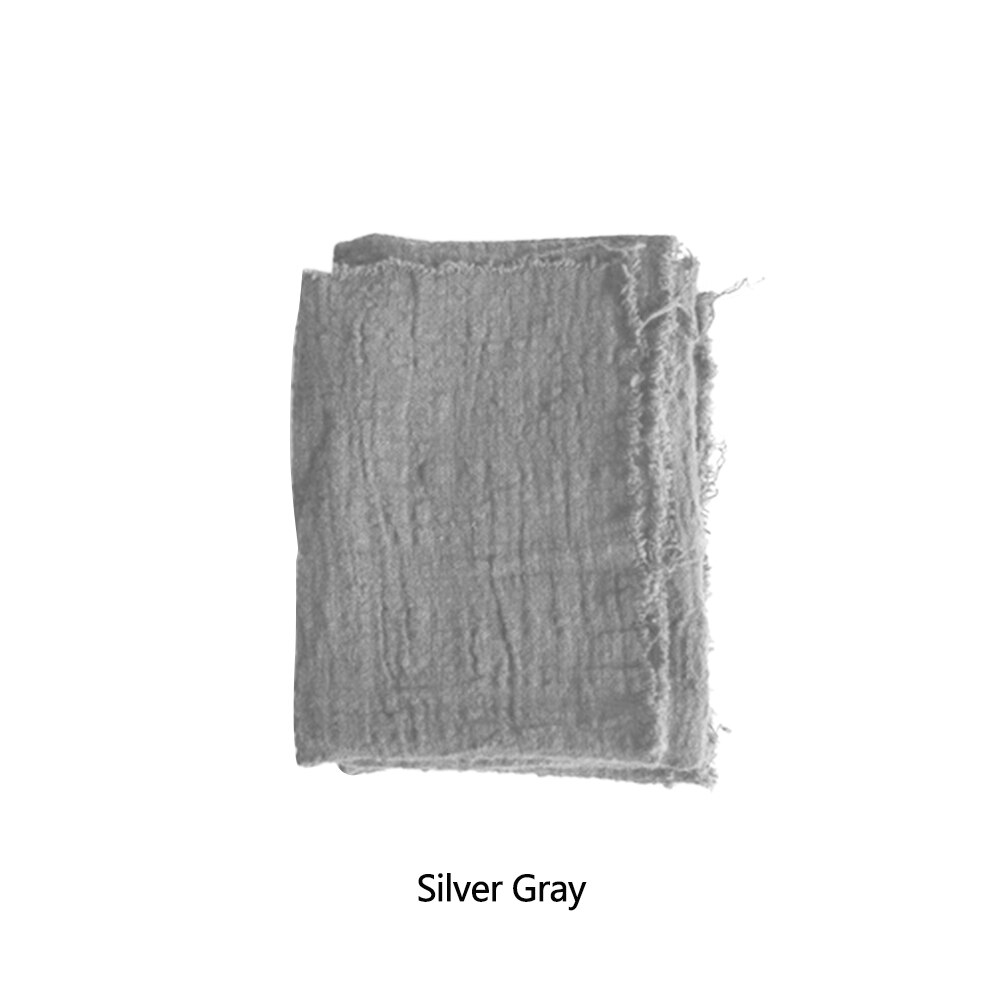 INS Photography Props Retro Bump Texture Cotton Cloth Fotografia Decoration for Baking Fine Foods Bread Photography Background: Silver Gray