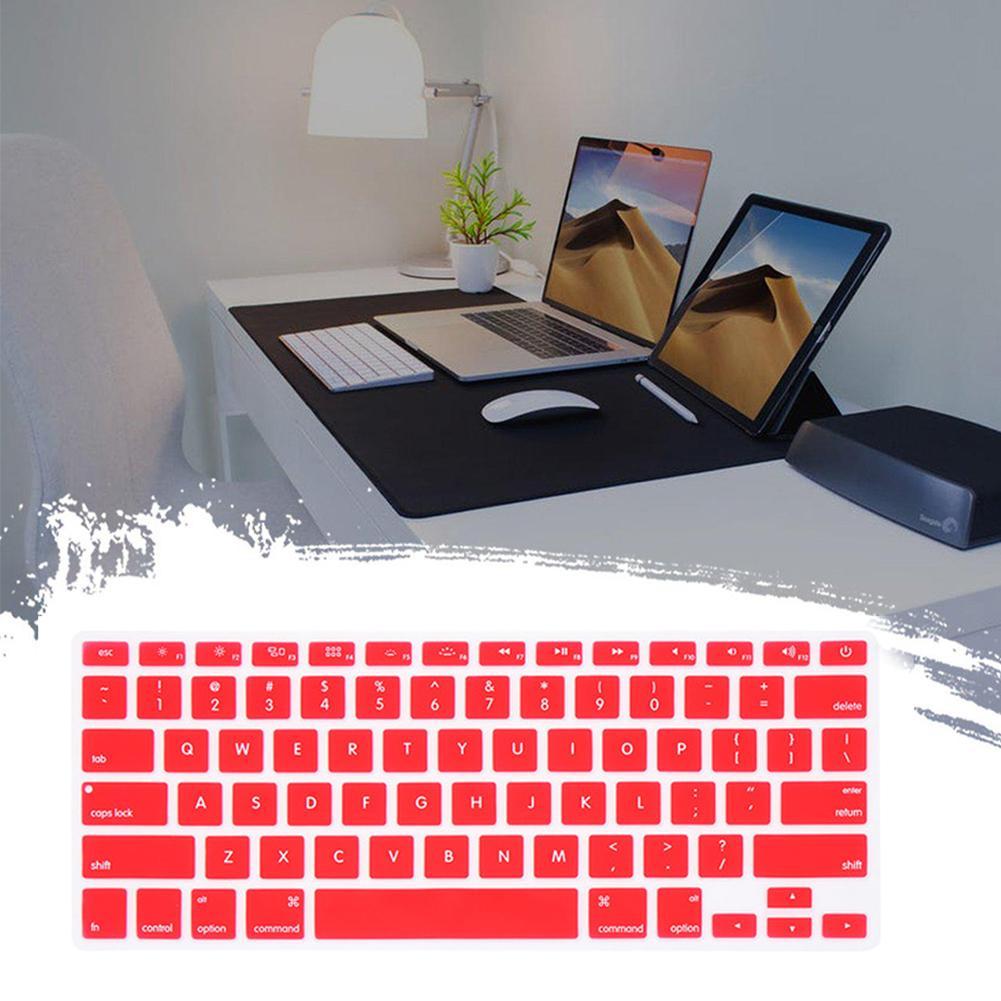 10 Kleuren Zachte Siliconen Toetsenbord Cover Sticker Film Voor Macbook Pro Air 13 "15" 17 " of Ouder) computer Accessoires