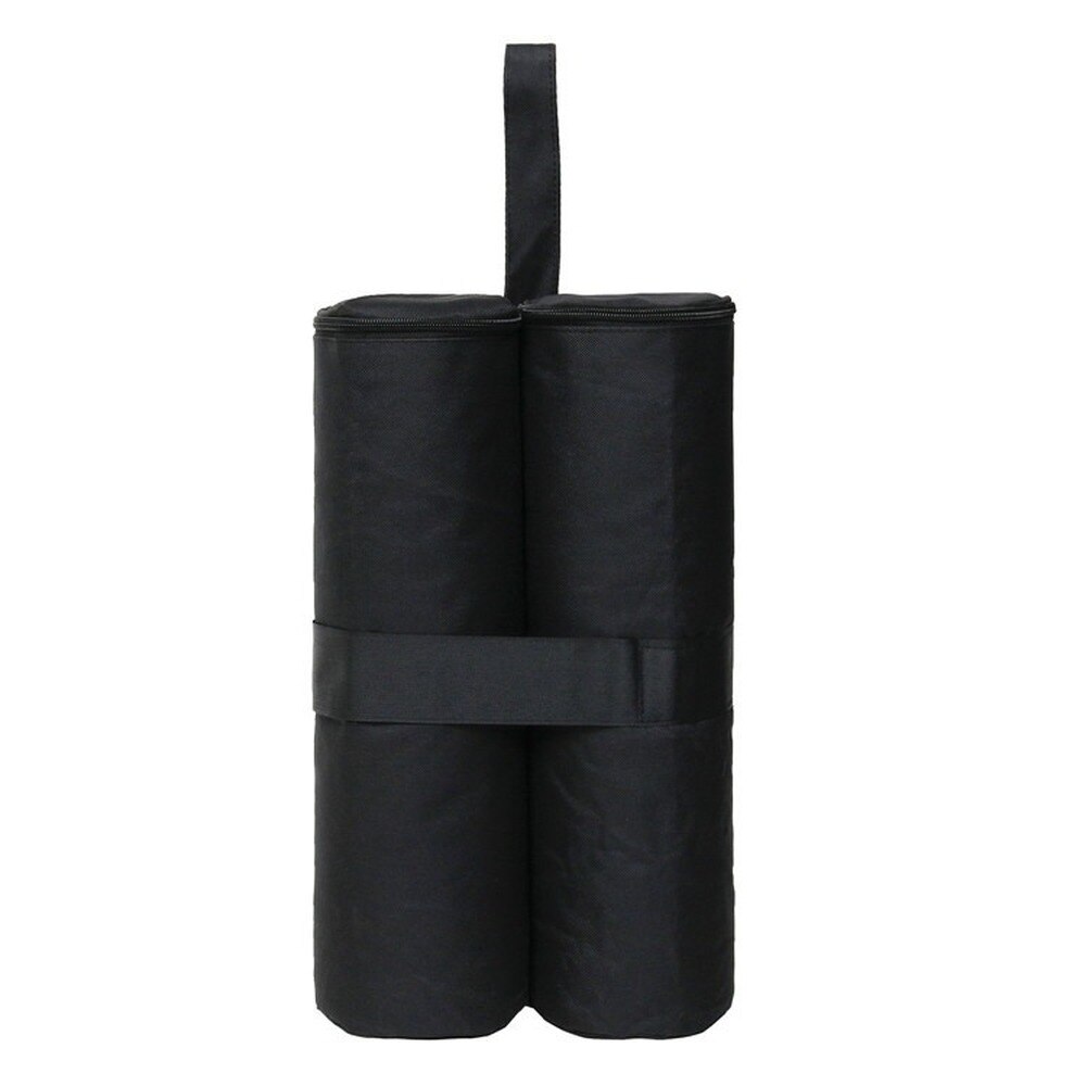 Tent Sandbag Outdoor Canopy Beach Umbrellas for Sand Sunshade Shades Wind-proof Rainstorm Sandbags Awning Hardware: black