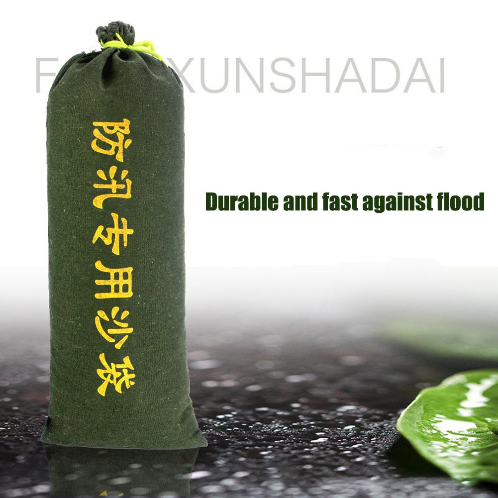 Sacos de peso engrossados da lona dos sacos de areia com laços do fechamento do cordão saco de areia 30*70cm para o curso exterior que caminha