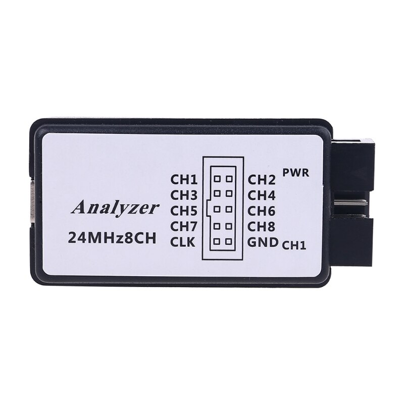 USB Logic Analyzer 24MHz 8 Channel 24M/seconds Debugger for ARM FPGA 8CH Microcontroller Debug