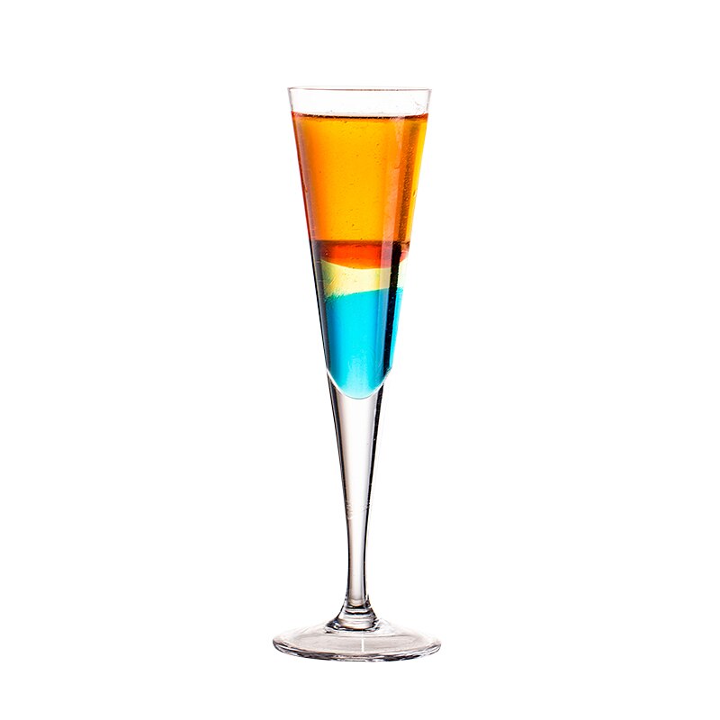 Layered Cocktail Glass Lijo Wine Glass V-Shaped Wine Glass Small Wine Glass Liqiao Wine Glass