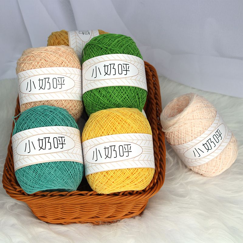 1mm Ultra feines Garn matt Chenille häkeln Hand gewebte Hütte zur Seite fahren Puppe Plüsch garn Milch Baumwollgarn zum Häkeln Chenille Wolle