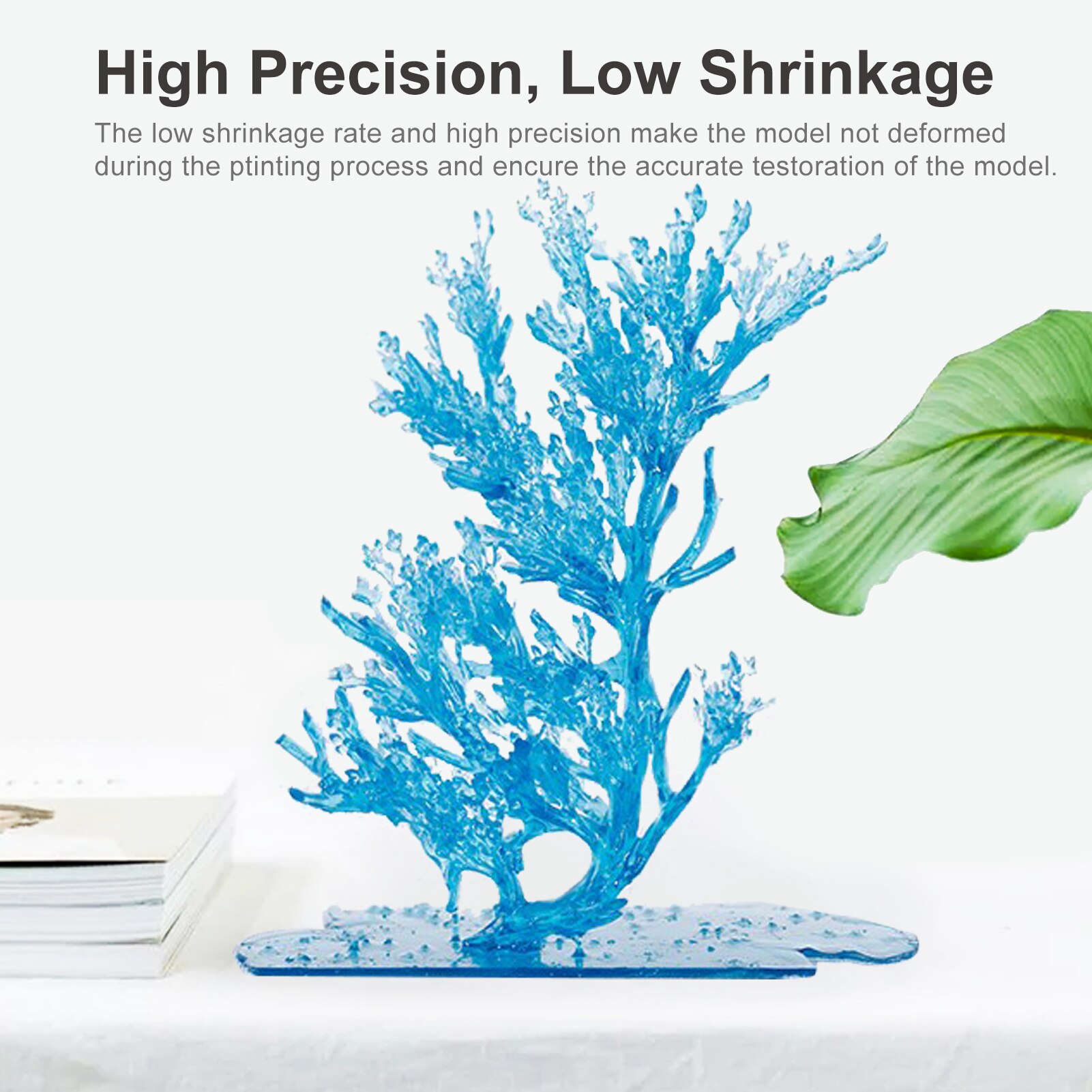 Creality 1KG 405nm Rigid Resin+ LCD Standard 90D Hardness Aluminum Bottle Liquid for HALOT/LD Series LCD Printer Animation Resin
