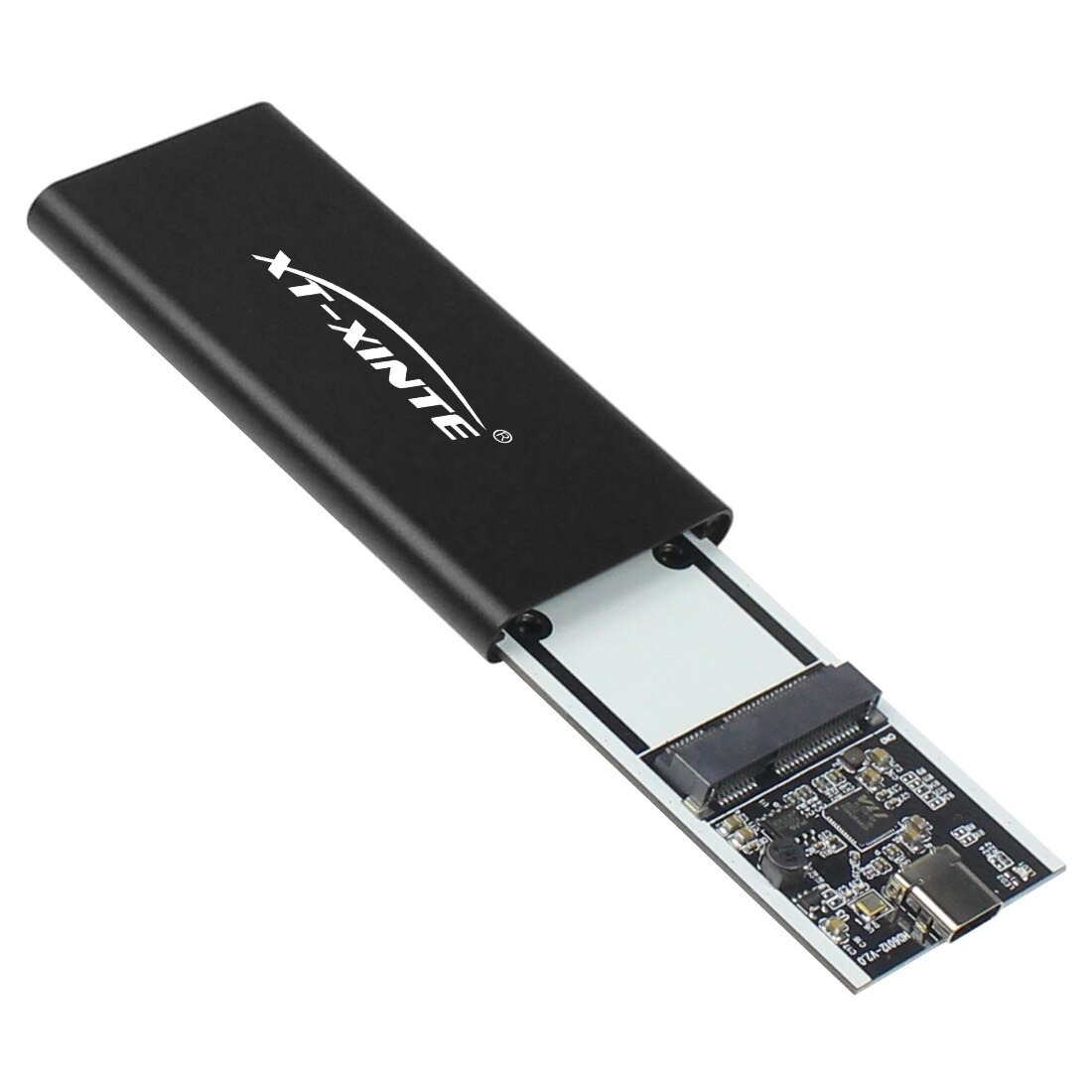 Caja de disco duro Mini SATA USB3.1 SSD tipo C, carcasa MSATA, 10gbps, Cable de caja de disco duro de alta velocidad, compatible con 30x25, 30x50 para Mac Book