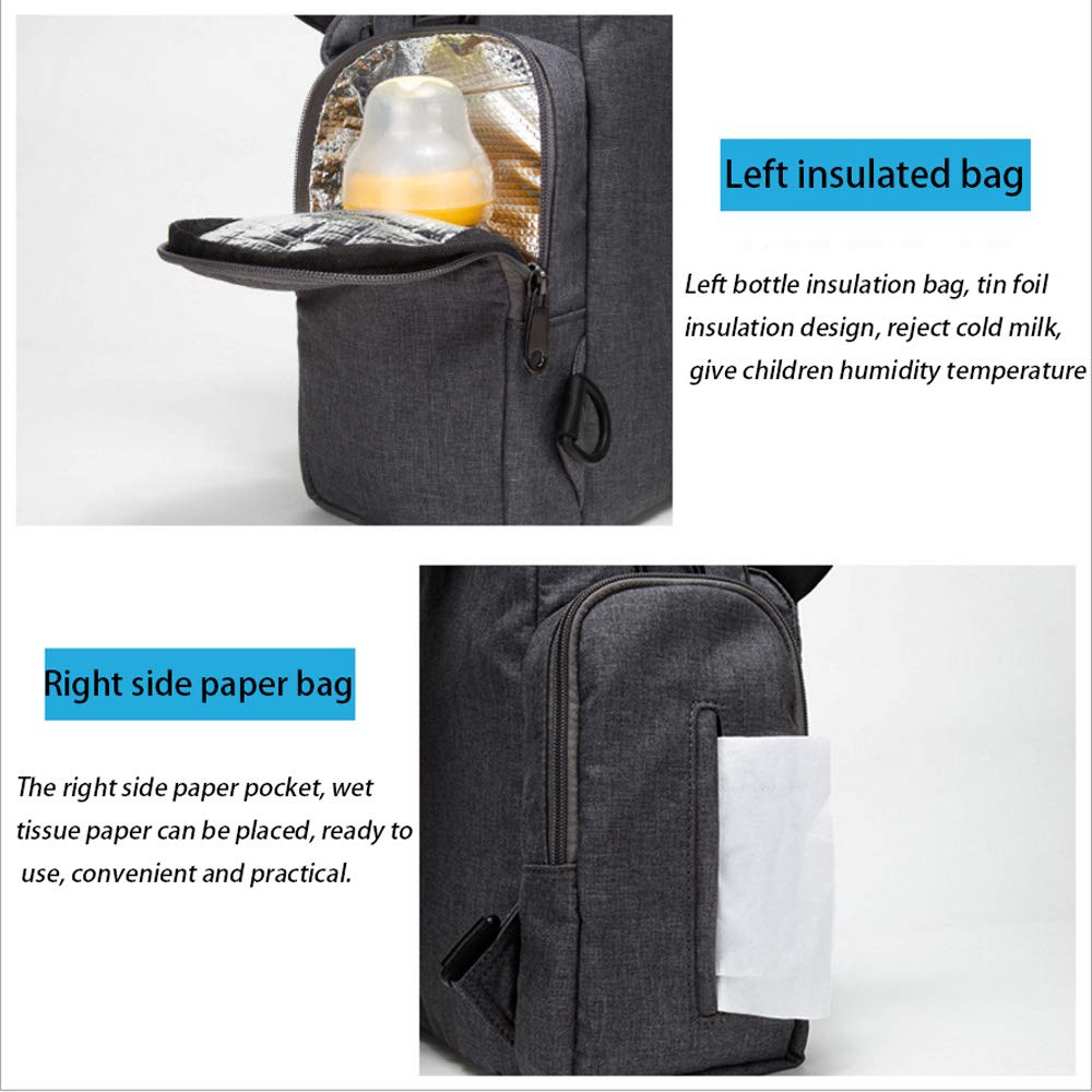 Kleinkind Essen Reise Booster Sitze Art Auto Sicherheit Sitze Multi-funktion Windel Rucksack Schulter Mutterschaft Esszimmer Stuhl Tasche