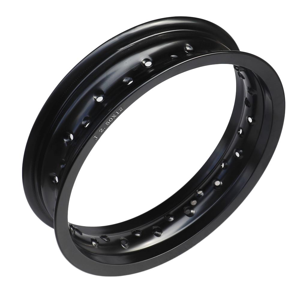 thumbnail image 2 of BLYGO 10-Inch Front Wheel Rim For 150cc Quad Dirt Bike ATV Buggy – 66mm Hole, 4 Stud, Black 2 of 6
