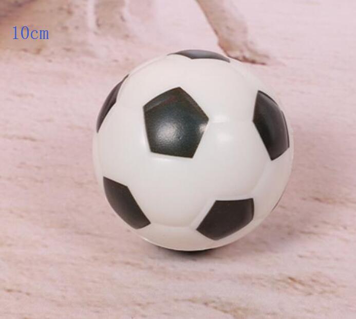 Calcio Lento Aumento Anti-stress Giocattoli Spremere Berretto Da Baseball Palla Da Tennis Baseketball Squishy Antistress Relief Sfera di 6.3 centimetri 7.6 centimetri 10cm: football 10cm