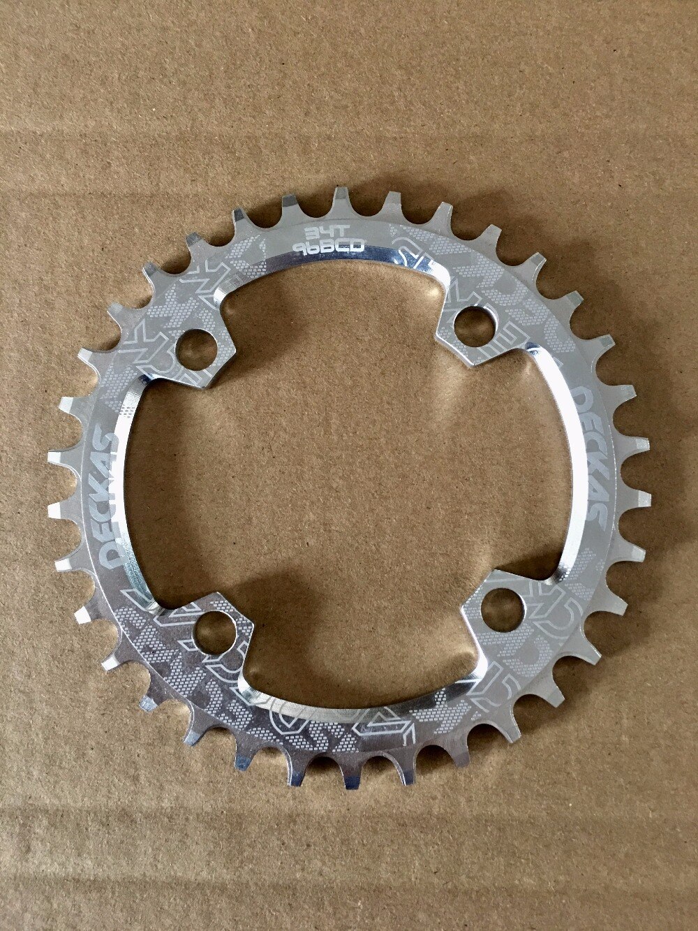 Deckas mountainbike kettingblad mtb crankstel aluminium 96 bcd 32t-38t 10 speed kettingblad crankstel fietsonderdelen