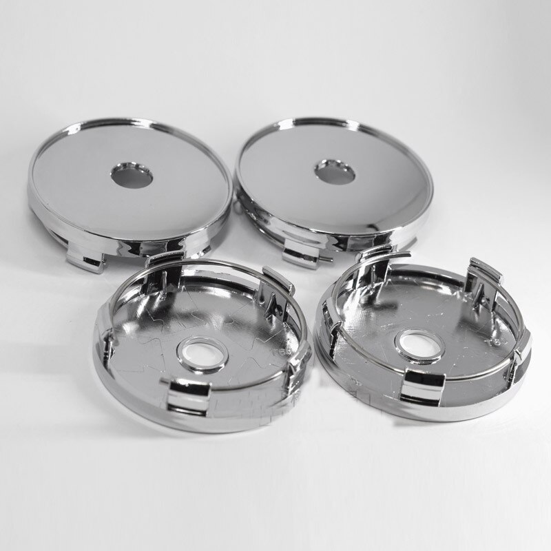 T60 Universal- Rad Hub Abdeckung 60MM Änderung Hub Kappen Galvanik Rad Abdeckung Rad Center Kappen 4 stücke