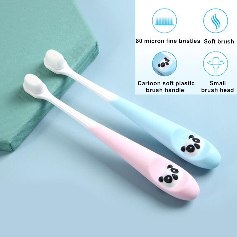 Baby Soft-bristled Silicone Toothbrush For Children Teeth Cute Cartoon Animal Training Toothbrushes Baby Dental Care ToothBrush