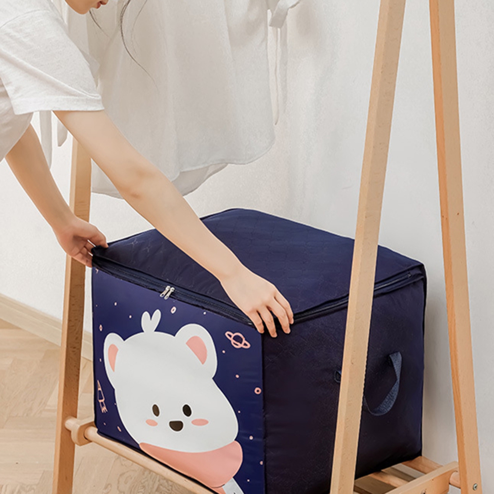 Waterproof Quilt Storage Bags Large Capacity Clothes Pillows Toys Container Dust-proof Household Wardrobe Closet Organize Pouch