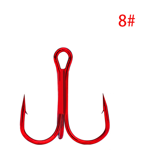Owler – Triple hameçon de pêche rouge, cercle de mer, Tee, accessoires d&#39;équipement, Jig Head, hameçon japonais Tre, 5001: 8
