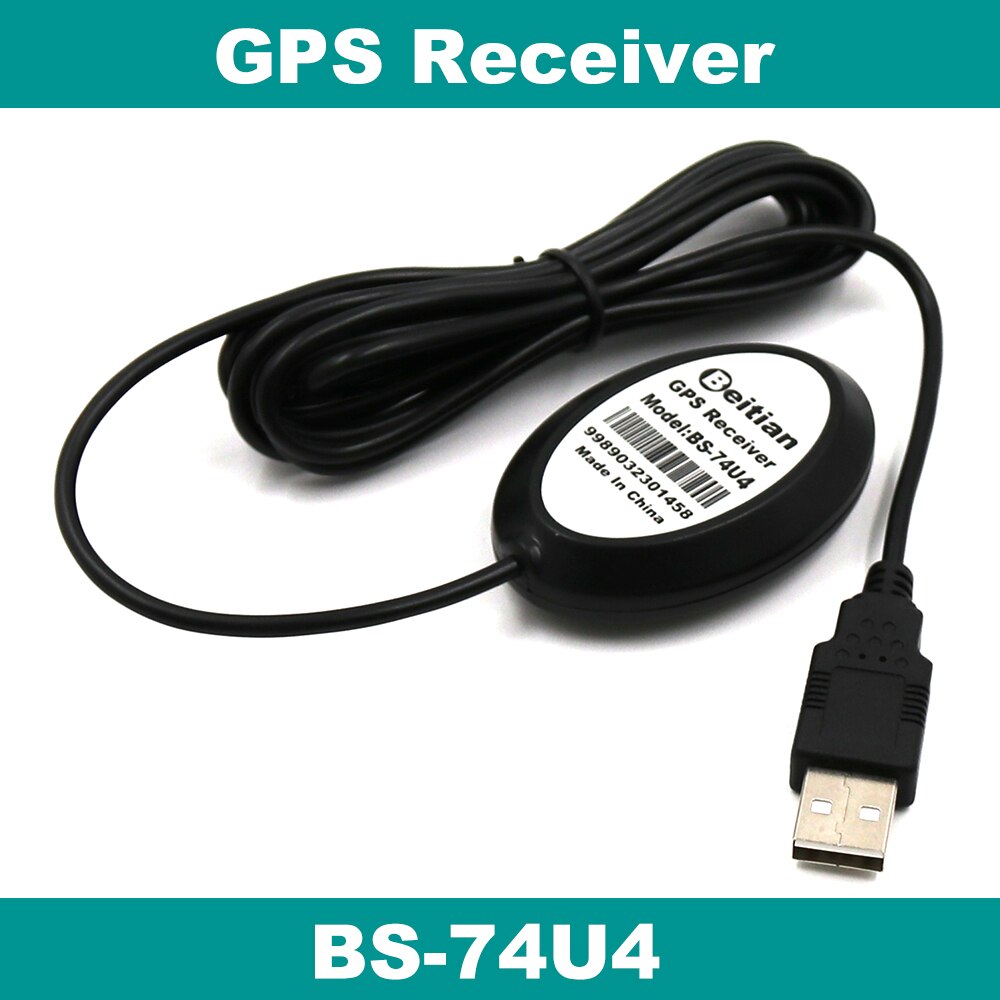 BEITIAN 3.6 V-5.0 V 4800bps PL2303 USB GPS ontvanger NMEA 0183 GPS ontvanger vervangen GR-213 BU-353S4 BS-74U4