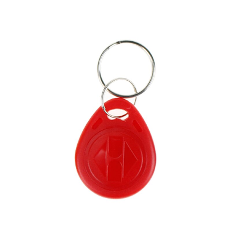 10 st rfid-nyckelringar 125 khz rfid-nyckelringar nyckelringar nfc-taggar  tk4100 nfc rfid-nyckelkort för tillträdeskontrollsystem 5 färger: Röd