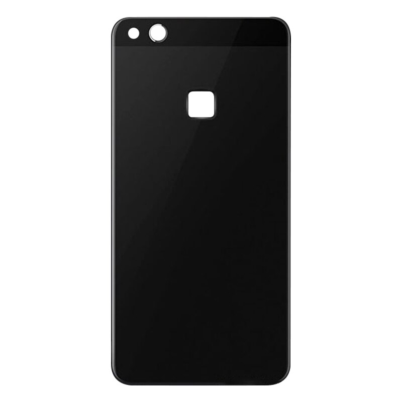 Originele Terug Behuizing Vervanging Voor Huawei P10 Lite Back Cover Batterij Glas Met Camera Lens Sticker: black