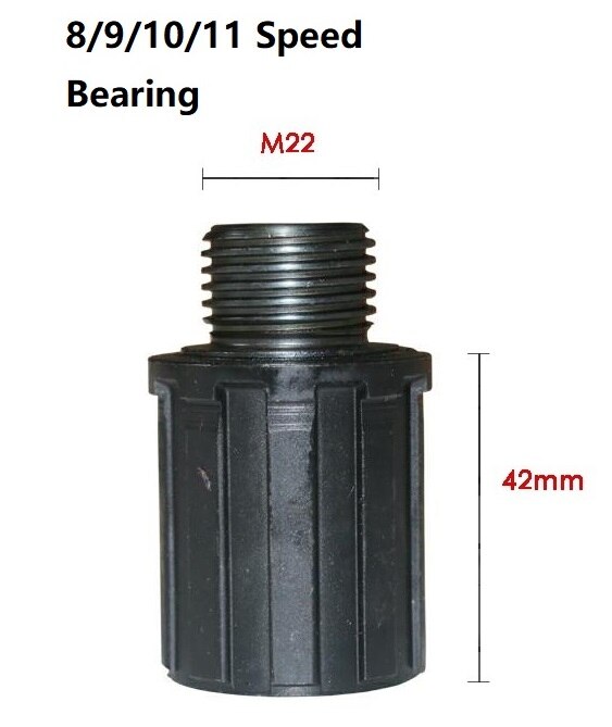 Bike Rear Hub Cassette Freehub Body Base 8/9/10/11 Speed Freewheel Bearing Cassette Body Accessories For Novatec QUANDO fastace: 8-11S  Bearing