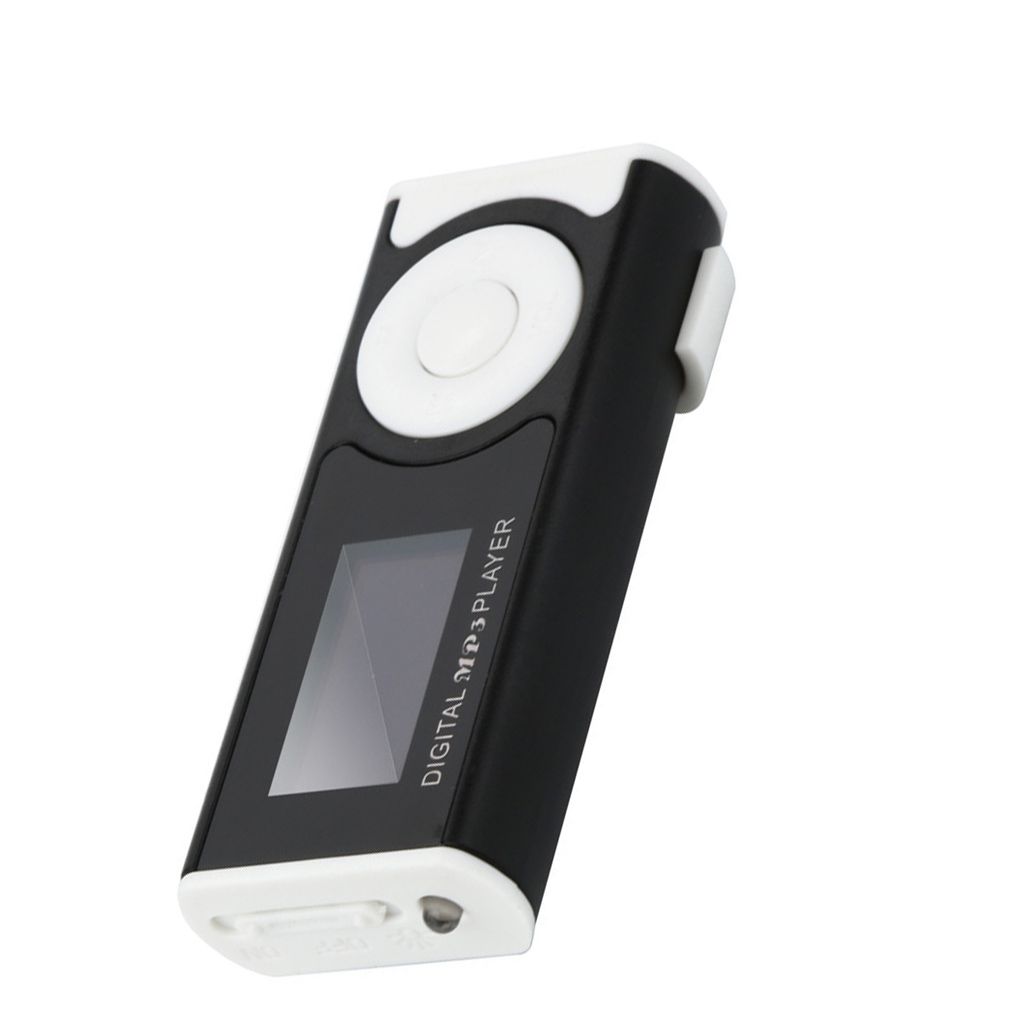 Digital Music MP3 Player Mini USB OLED Screen MP3 Support 16/32GB Micro SD TF Card Light Clip Flashlight For Sport Home