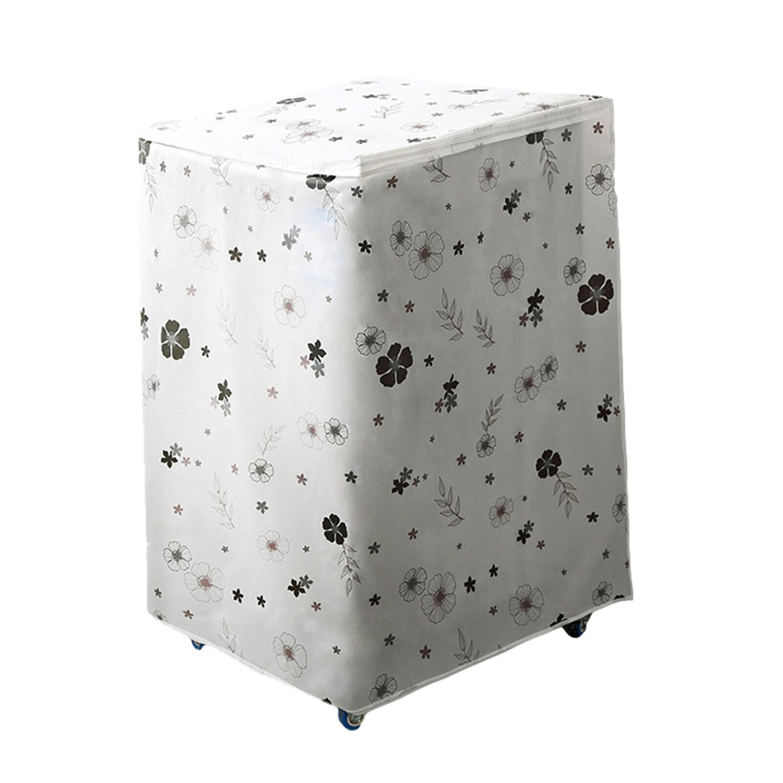 Washing Machine Cover Waterproof Sunscreen Protector Dust Cover Single Door Fridge Cover Household Refrigerator Organizer: E