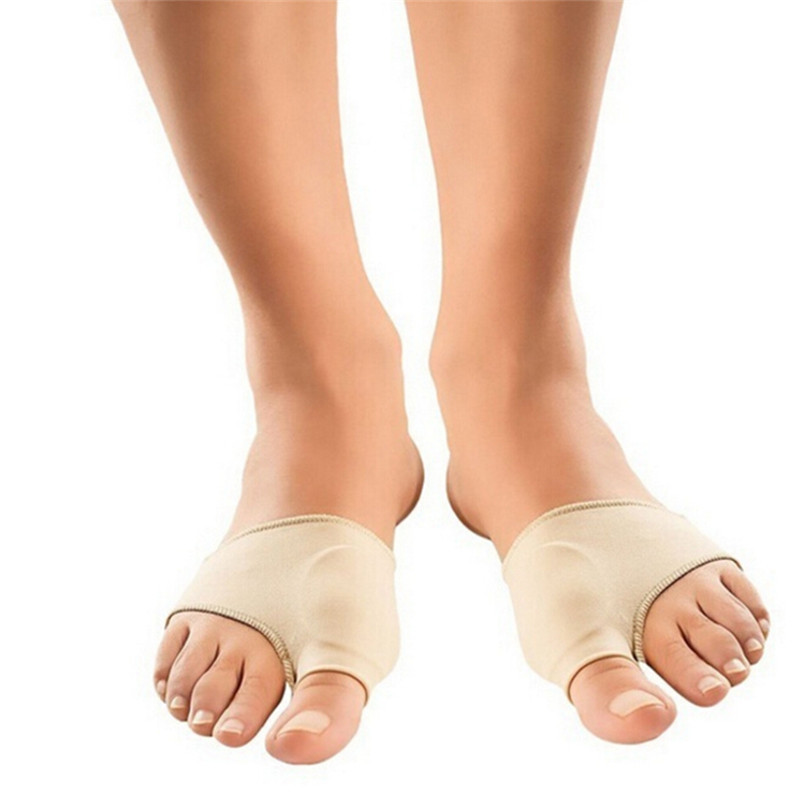 Zehenspreizer Hallux Valgus Ballen Korrektor Orthesen Füße Knochen Daumenversteller Korrektur Pedikübetreffend Sockenglätter